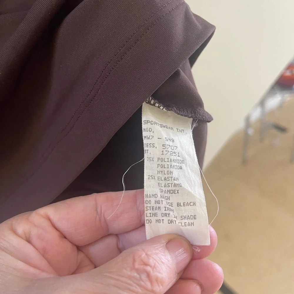 VINTAGE MOSCHINO BROWN TOP - Picture 6 of 10